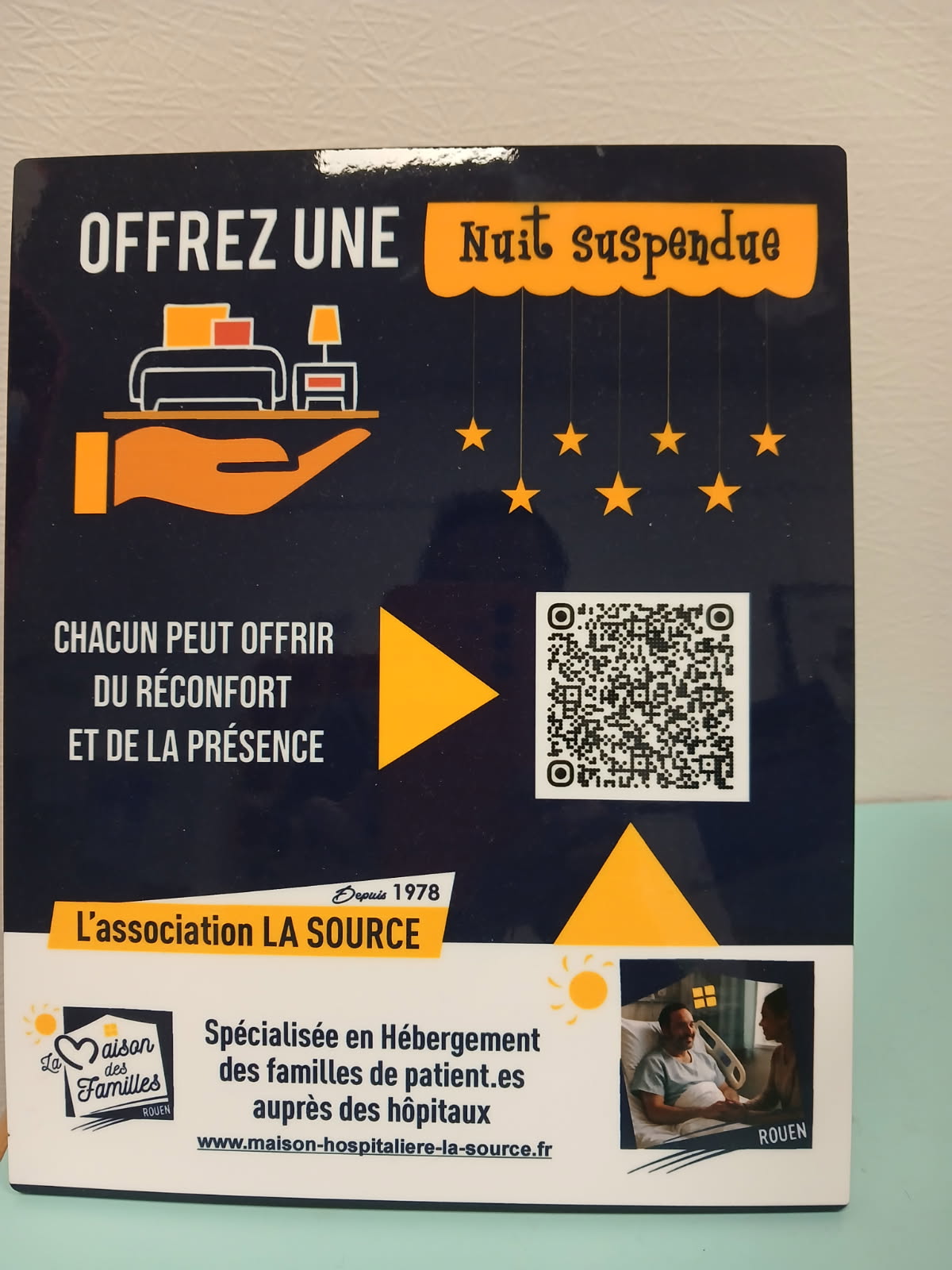nuitées suspendues à La Source Rouen
